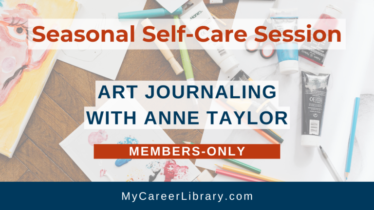Seasonal Self-Care: Art Journaling Discussion