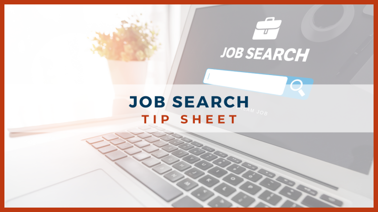Job Search Tip Sheet