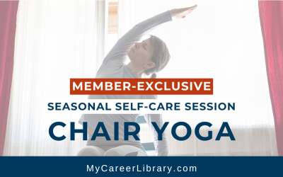 Seasonal Self-Care (Fall 2024): Chair Yoga