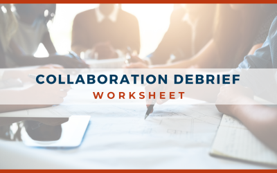 Collaboration Debrief Worksheet