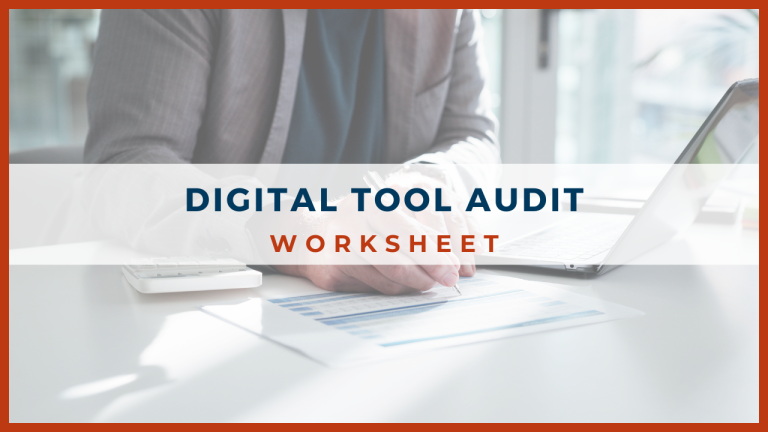 Digital Tool Audit Worksheet