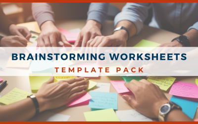 Brainstorming Worksheets Template Pack